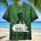 Mountain Bigfoot Hawaiian Shirt For Beachside Event, Resort Holiday, And Thoughtful Gifting