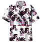 Abstract Mountain Bike Hawaiian Shirt For Beach Days, Summer Outings, And Thoughtful Gift Giving