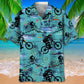 Mountain Bike Beach Hawaiian Shirt For Resort Trips, Coastal Parties, And Warm Weather Style