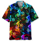 Colorful Mountain Bike Hawaiian Shirt For Beach Days, Summer Outings, And Thoughtful Gift Giving