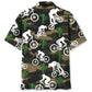 Mountain Bike Green Cactus Hawaiian Shirt For Beach Days, Summer Outings, And Thoughtful Gift Giving