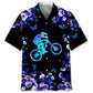 Mountain Bike Nature Hawaiian Shirt For Tropical Holidays, Outdoor Gatherings, And Everyday Comfort