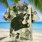 Mountain Bike Helmet Camo Hawaiian Shirt For Casual Weekend, Tropical Holiday, And Memorable Gifting