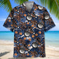 Mountain Bike Tropical Vintage Hawaiian Shirt For Coastal Adventure, Beachside Event, And Everyday Comfort