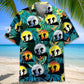 Mountain Climbing Hawaiian Shirt For Resort Trips, Coastal Parties, And Warm Weather Style