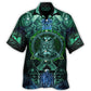 Norse Warrior Valhalla Hawaiian Shirt Design Detail For Beach Days And Holiday Travel