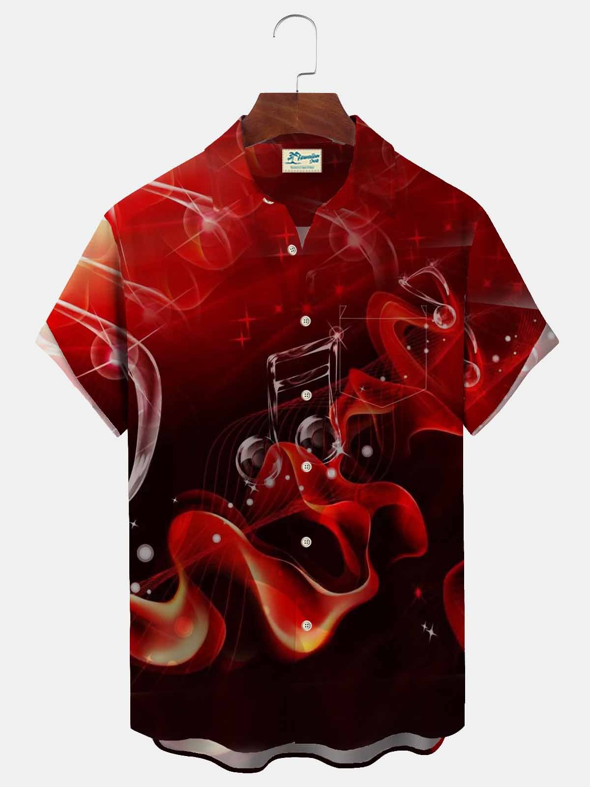 Music Instrument Hawaiian Shirt For Music Fans, Resort Parties, And Warm Weather Events