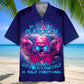 Bold Attitude Graphic Hawaiian Shirt For Resort Trips, Coastal Parties, And Warm Weather Style
