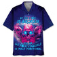 Bold Attitude Graphic Hawaiian Shirt For Resort Trips, Coastal Parties, And Warm Weather Style