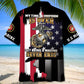 Military Veteran Retirement Hawaiian Shirt For Summer Road Trip And Vacation Style