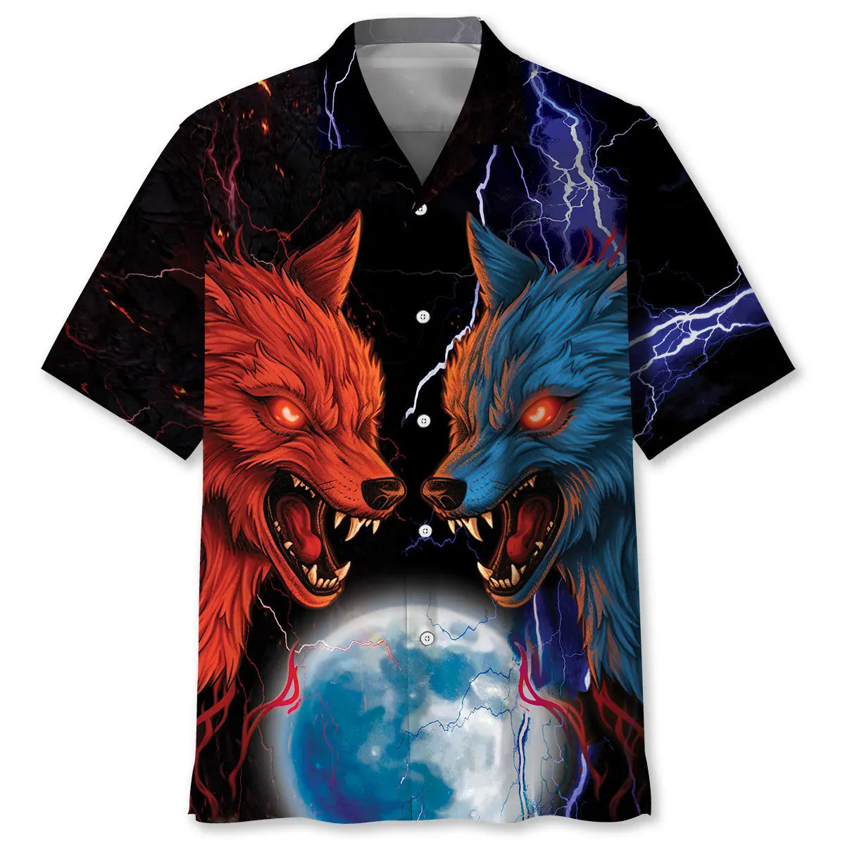 Mythology Wolf Hawaiian Shirt For Beach Days, Summer Outings, And Thoughtful Gift Giving