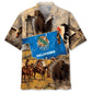 Native Oklahoma Proud Hawaiian Shirt For Family Vacation, Weekend Escape, And Relaxed Summer Style