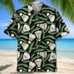 Nature Badminton Hawaiian Shirt For Summer Vacation, Beach Travel, And Casual Wear