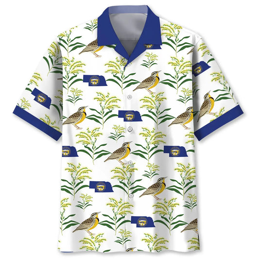 Nebraska State Proud Hawaiian Shirt For Family Vacation And Travel Ready Style