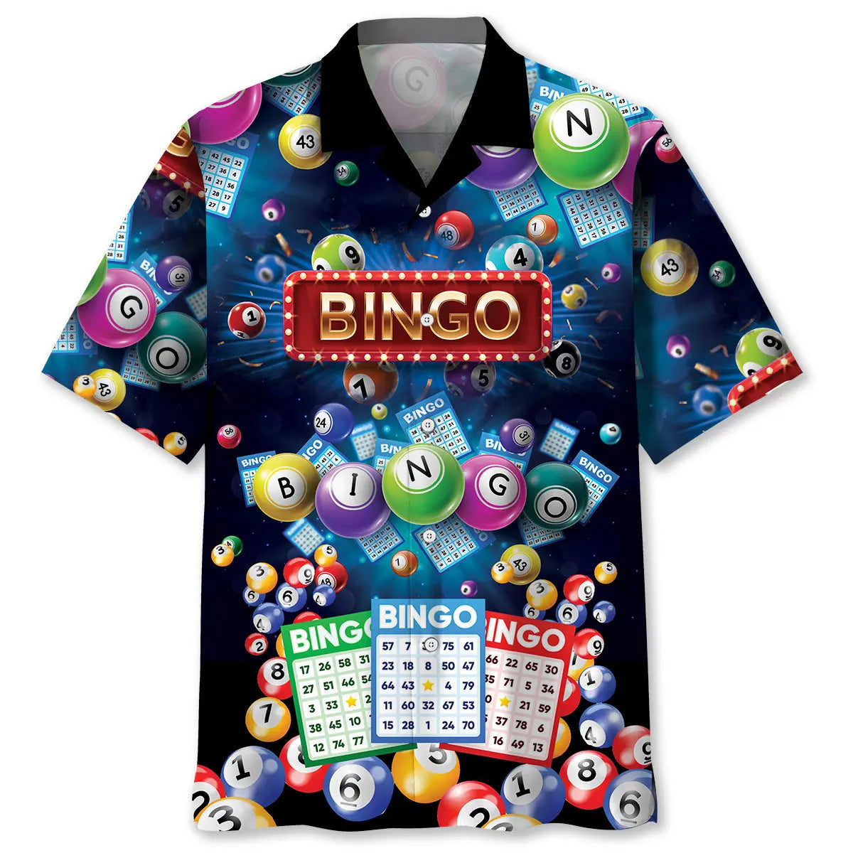 Neon Bingo Hawaiian Shirt For Beach Days, Summer Outings, And Thoughtful Gift Giving