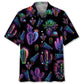 Neon Cactus Black Hawaiian Shirt For Family Vacation And Memorable Gifting