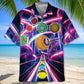Neon Roller Coaster Lawn Bowl Hawaiian Shirt For Tropical Holidays, Outdoor Gatherings, And Everyday Comfort