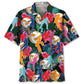 Tropical Netball Hawaiian Shirt For Coastal Travel, Casual Events, And Comfortable Summer Wear