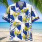 Nevada State Sagebrush Hawaiian Shirt For Resort Holiday And Daily Summer Wear