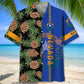 Nevada Pine Tree Heritage Hawaiian Shirt For Coastal Travel, Casual Events, And Comfortable Summer Wear