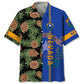 Nevada Pine Tree Heritage Hawaiian Shirt For Coastal Travel, Casual Events, And Comfortable Summer Wear