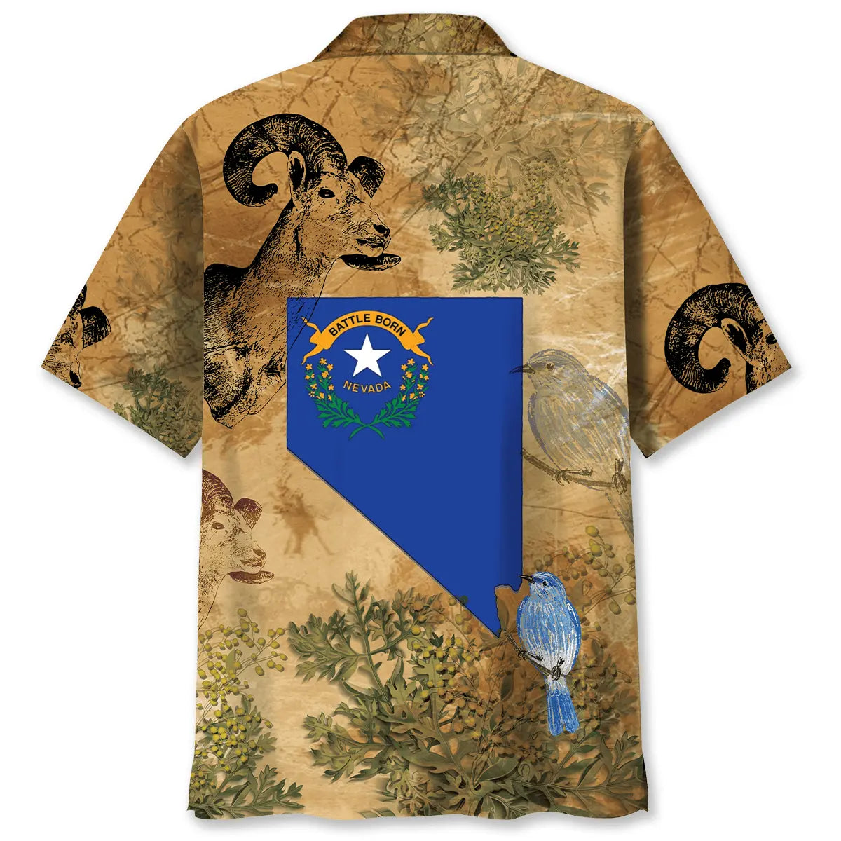 Nevada Vintage Hawaiian Shirt