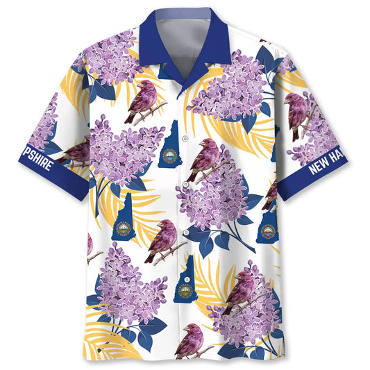 New Hampshire Proud Hawaiian Shirt For Coastal Adventure And Summer Event Style