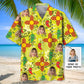 Hawaiian Shirt / Adults / S New Mexico Dancing Chilies Custom Photo Hawaiian Shirt