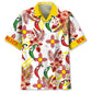 Hawaiian Shirt / Adults / S New Mexico Dancing Chilli Hawaiian Shirt Pocket