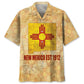 New Mexico EST 1912 Hawaiian Shirt For Beachside Event And Travel Ready Style