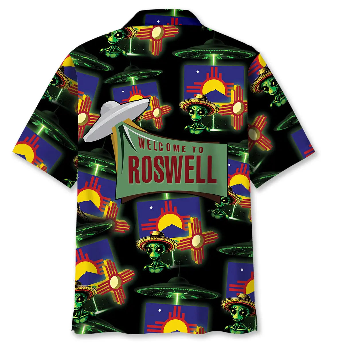New Mexico Roswell Alien State Hawaiian Shirt