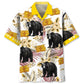 New Mexico State Proud Black Bear Hawaiian Shirt For Cruise Journey, Casual Weekend, And Vacation Outfit