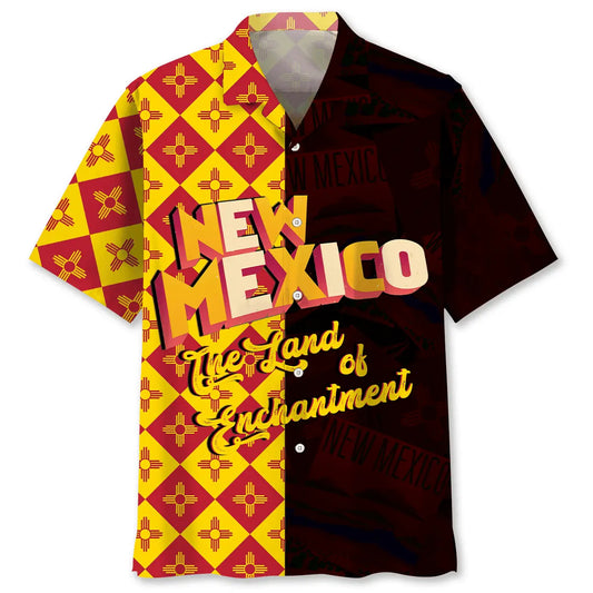 New Mexico State Proud Hawaiian Shirt For Beach Party And Coastal Casual Wear