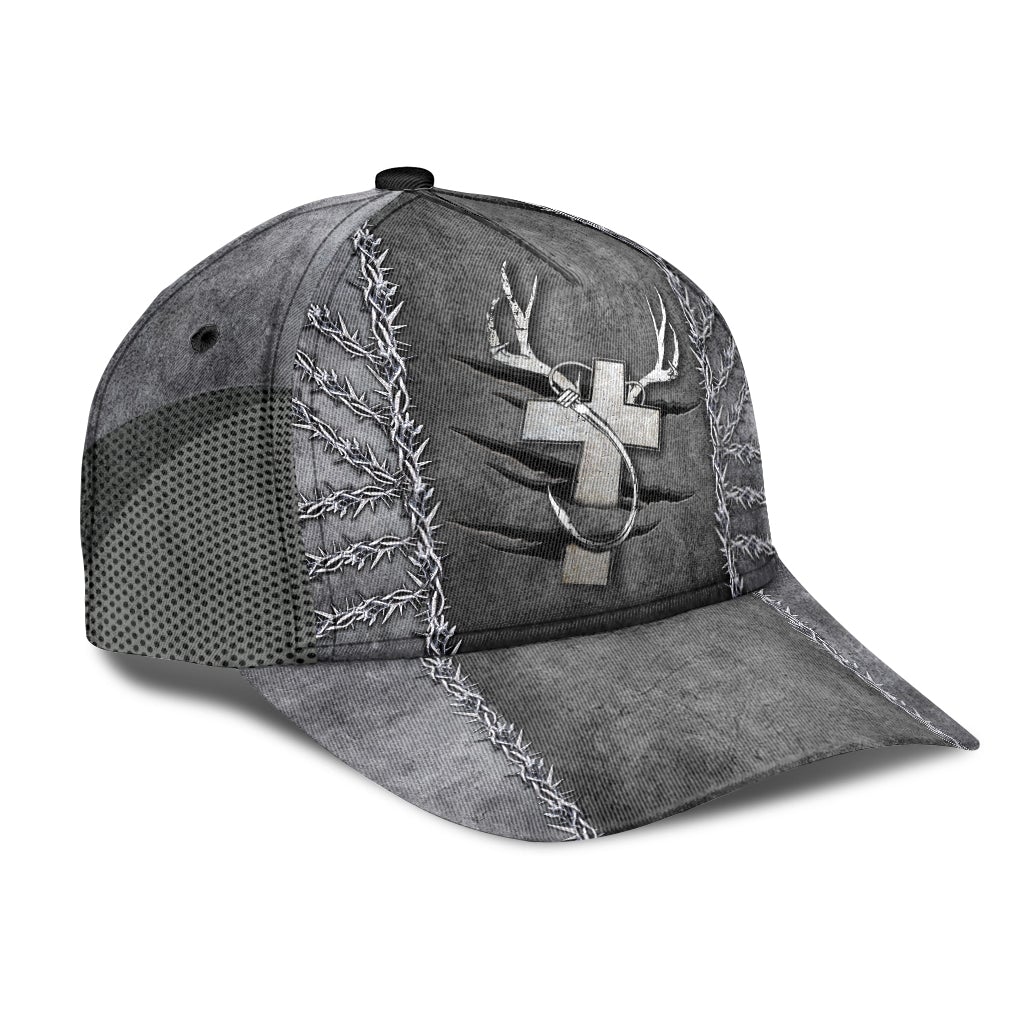 Fishing Hunting Christian Outdoor Classic Cap For Outdoor Activities Weekend Trips And Casual Wear