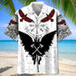 Norse Viking Hawaiian Shirt For Beach Days, Summer Outings, And Thoughtful Gift Giving