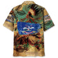 North Dakota Heritage Pride Hawaiian Shirt For Island Vacations, Resort Wear, And Relaxed Seasonal Style