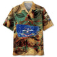 North Dakota Heritage Pride Hawaiian Shirt For Island Vacations, Resort Wear, And Relaxed Seasonal Style