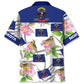 North Dakota Heritage Proud Hawaiian Shirt For Tropical Holidays, Outdoor Gatherings, And Everyday Comfort