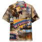 Hawaiian Shirt / Adults / S Nostalgic Wyoming State Hawaiian Shirt