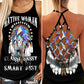 Native Horse Woman Hollow Tank Top For Yoga Workouts And Casual Wear
