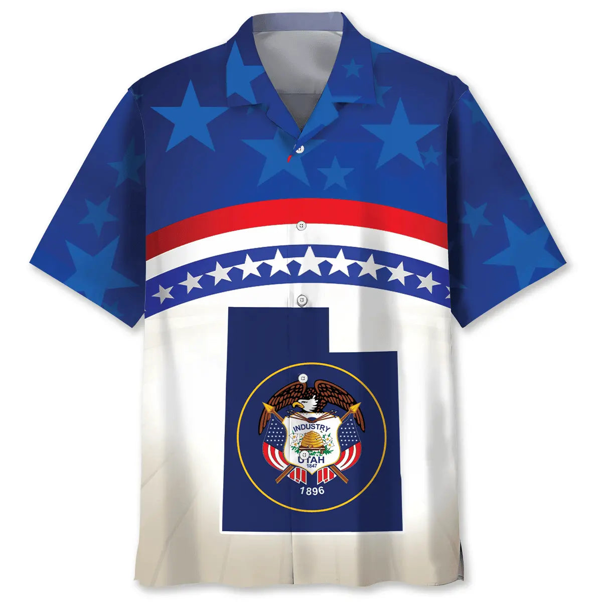 Ohio Heritage Hawaiian Shirt For Resort Trips, Coastal Parties, And Warm Weather Style