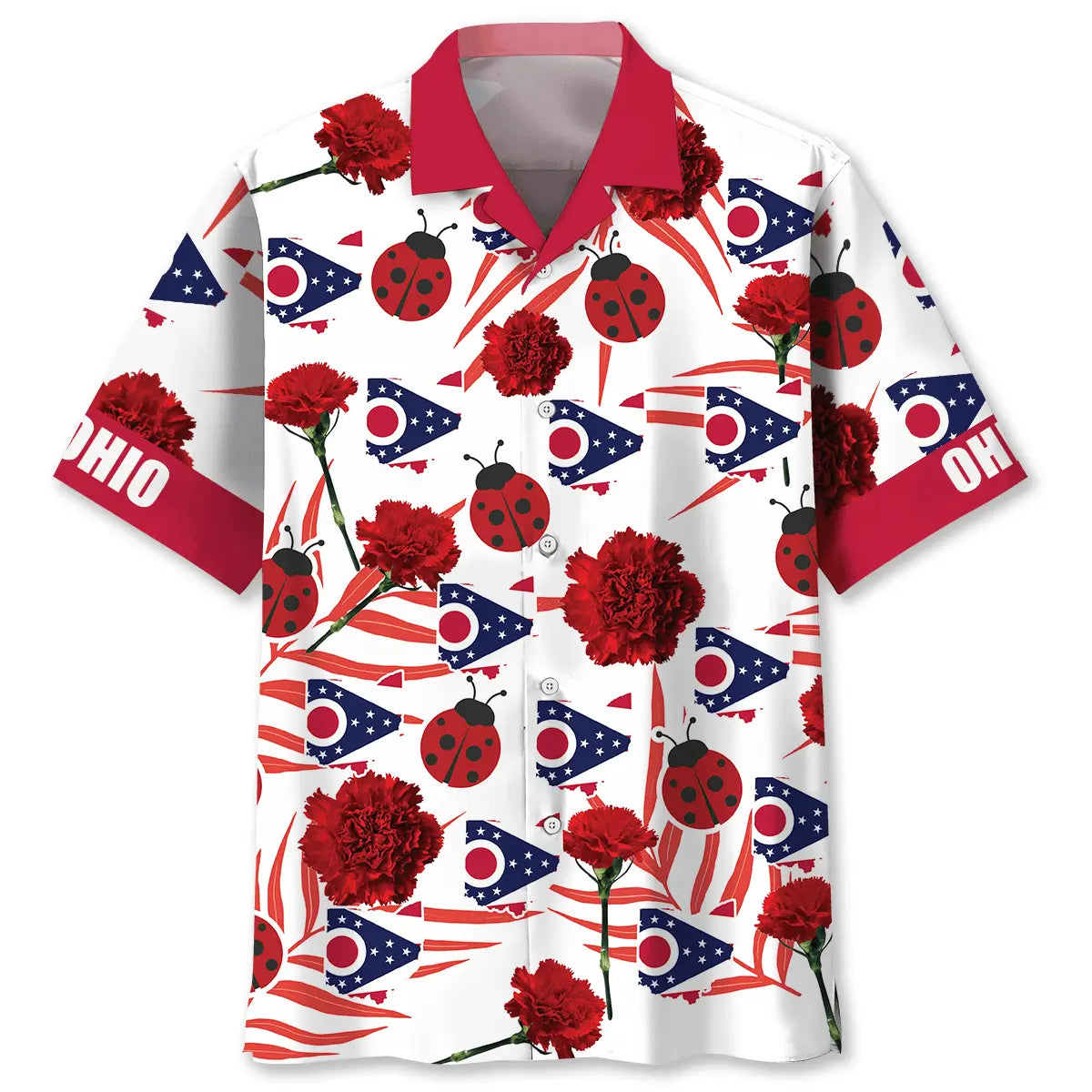 Ohio State Proud Hawaiian Shirt For Relaxed Getaway And Coastal Style