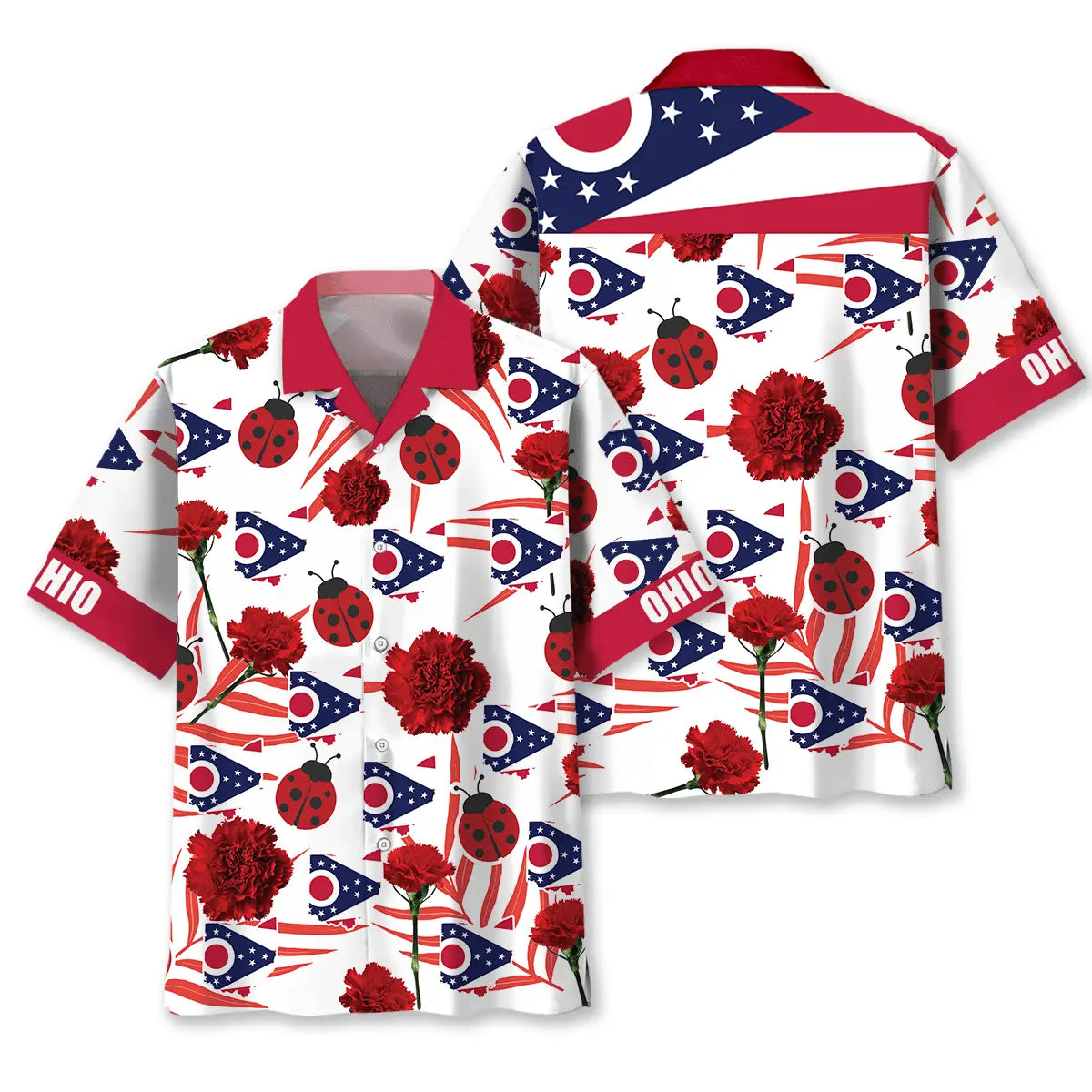 Ohio State Proud Hawaiian Shirt For Island Adventure, Cruise Journey, And Casual Outdoor Style