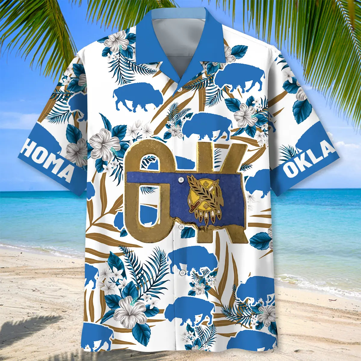 Oklahoma State Proud Hawaiian Shirt For Coastal Adventure, Outdoor Event, And Beachside Style