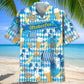Oktoberfest Celebration Drinking Hawaiian Shirt For Island Vacations, Resort Wear, And Relaxed Seasonal Style