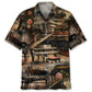 Hawaiian Shirt / Adults / S Old VIntage Piano Rose Hawaiian Shirt Pocket