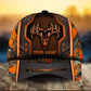 Skull Hunting Personalized Classic Cap For Beach Vacations Outdoor Trips And Everyday Comfort