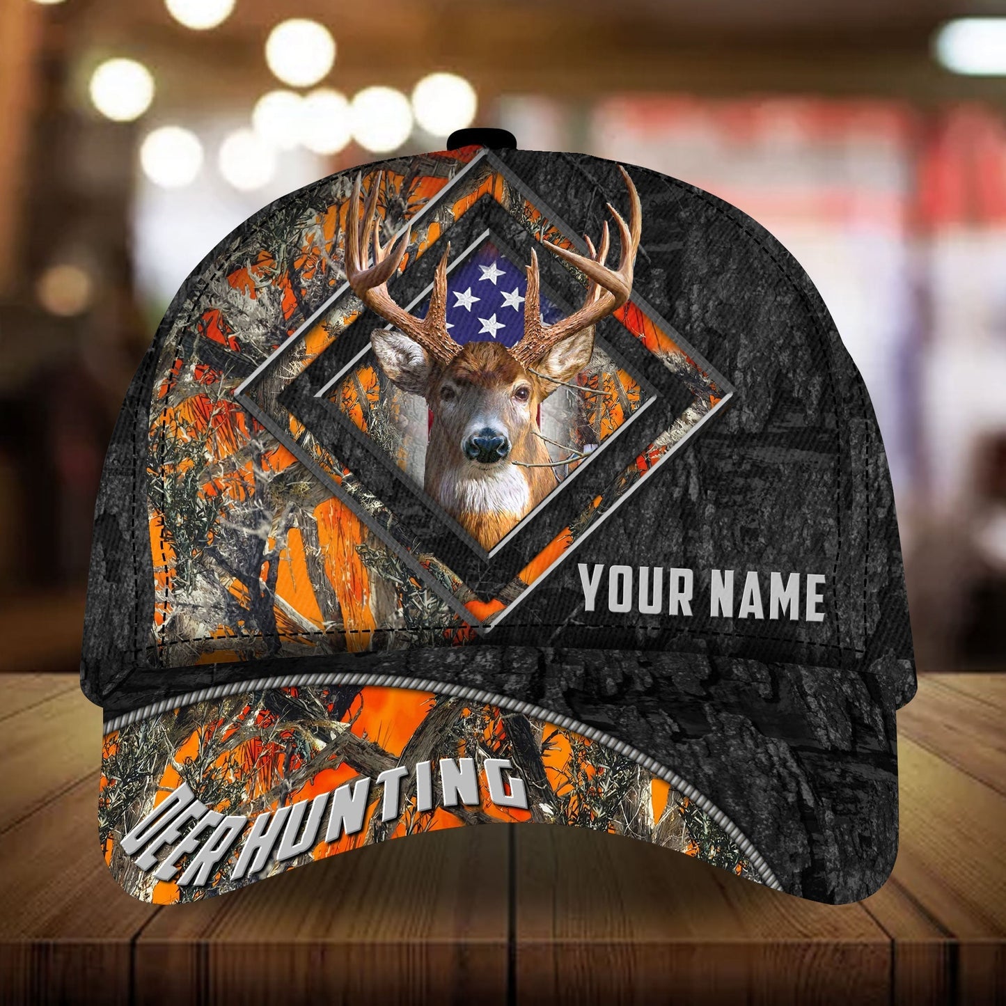 Love Deer Hunting Personalized Classic Cap For Relaxed Outfits Outdoor Events And Holiday Trips