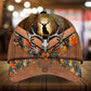 Deer Hunting Leather Classic Cap For Casual Adventures Parties And Seasonal Styling