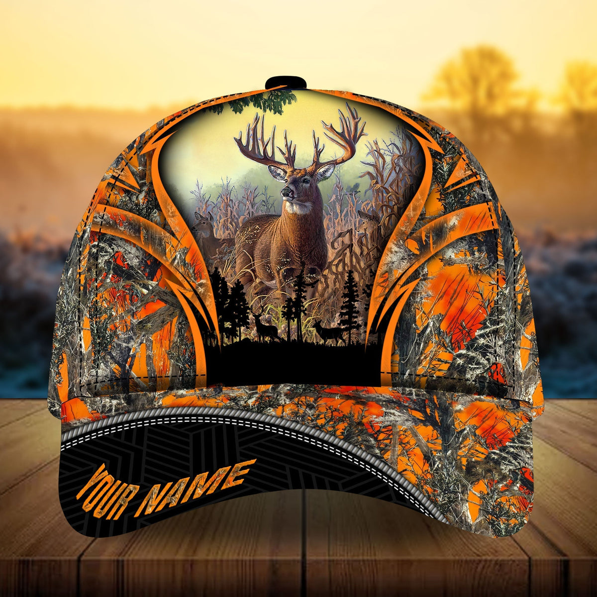 Beer Fest Deer Hunting Camo Personalized Classic Cap For Outdoor Adventures Festivals And Casual Wear
